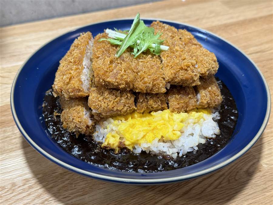 とじないカツカレー丼