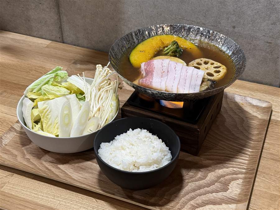 お一人様スープカレー鍋（冬季限定）